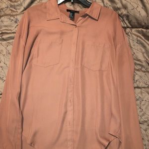 Mesh button up long sleeve